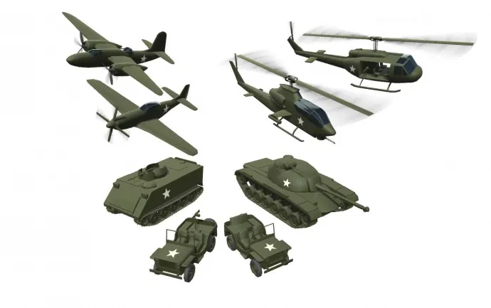 Plastic Army Men (Skins, Weapons, Vehicles) 0