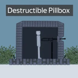 Destructible Pillbox ( Пулеметный ДОТ)