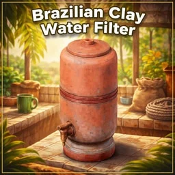 Brazilian Clay Water Filter