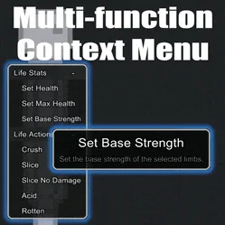 Multi-function Context Menu