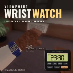 Viewpoint Wristwatch: Check the Time, Set Alarms, Live Watch Faces [B42]