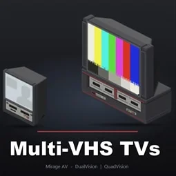 Multi-VHS TVs