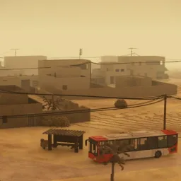 Small Desert Town