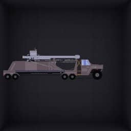 ARTILLERY TRUCK 100 MILLIMETER GUN