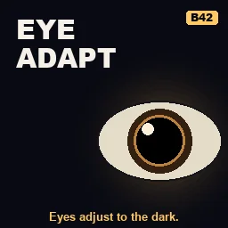 Realistic Eye Adaptation to Dark