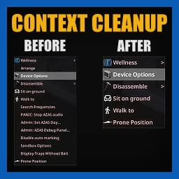 Context Menu Cleanup