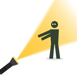 Drawn to the Light (Flashlight Beams Attract Zombies)