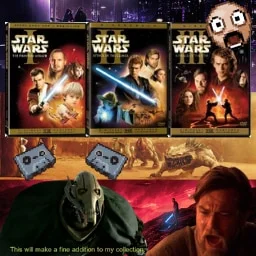 Star Wars VHS: Prequel Trilogy (Episode I, II, & III)