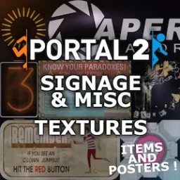 Portal 2's Signage and Misc Textures