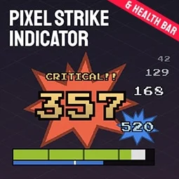 Pixel Strike Indicator & Health Bar