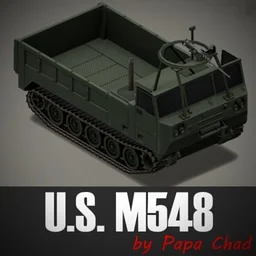 U.S. M548 Cargo Carrier by Papa_Chad