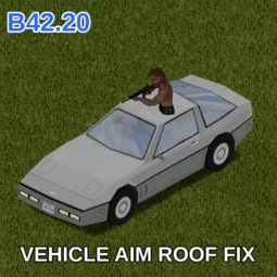 [B42.20+] Vehicle Aim Roof Fix