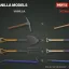 Detailed Vanilla Models - Part 2: Tools & Melee 1