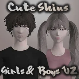 [B41][42+] Cute Skins Girls & Boys V2
