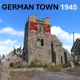 German Town 1945