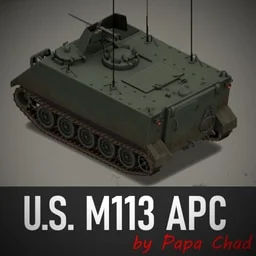 U.S. M113 APC by Papa_Chad