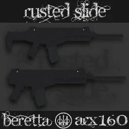 Rusted Slide; Beretta ARX160