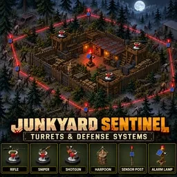 Junkyard Sentinel: Turrets & Defense Systems (B42)