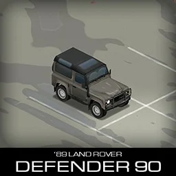'89 LAND ROVER Defender 90 [Working/Outdated]