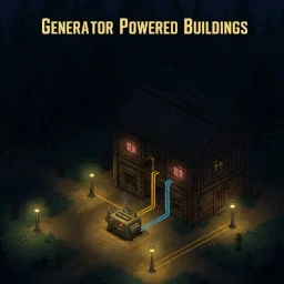 Generator Powered Buildings