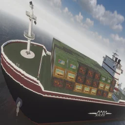Spawnable Container Cargo Ship