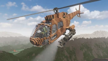 AS350 With Minigun (from Aircraft Spawner Mod)