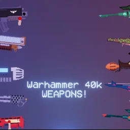 Warhammer 40k weapons