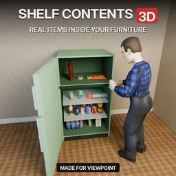 Shelf Contents 3D (Viewpoint)