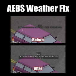 AEBS Weather Fix