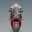 Honda Red Sport Motorcycle [B42.21] 7