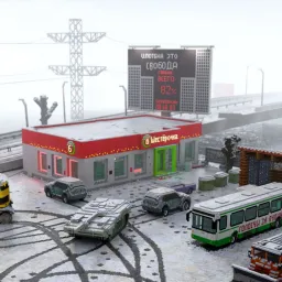 Russian Town 5 Winter