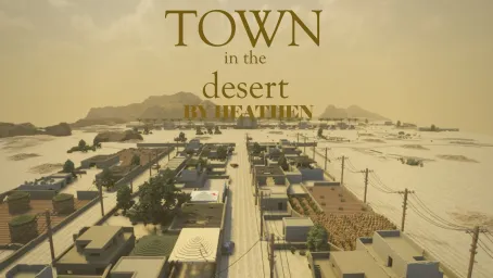 Town in the desert