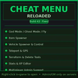 Cheat Menu: Reloaded [B42 Fixed]