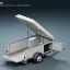 Medium Covered Cargo Trailer 1