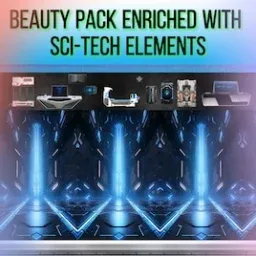 Sci-Fi Elements Aesthetic Pack