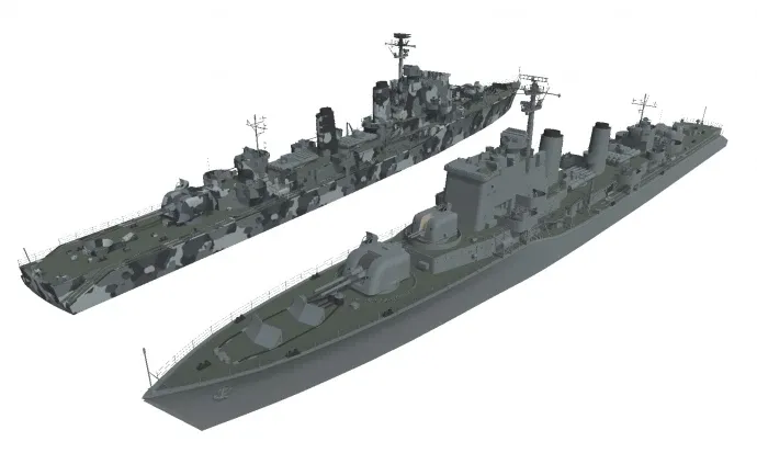 Halland class Destroyer 0