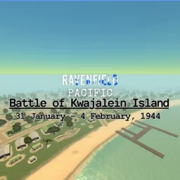 Battle of Kwajalein Island - Marshall Islands Campaign (WW2) [EA38+]
