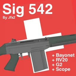 Sig SG 542 Assault Rifle Pack [Commission]