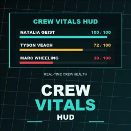 Crew Vitals HUD Crew Vitals HUD