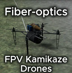 Fiber Optics FPV kamikaze drones [KVN, Zhdun]