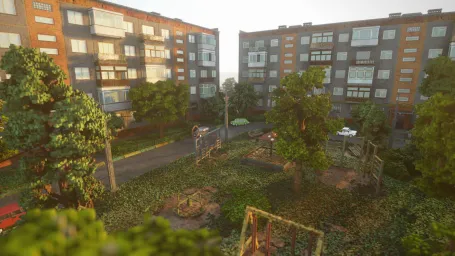 The Russian yard