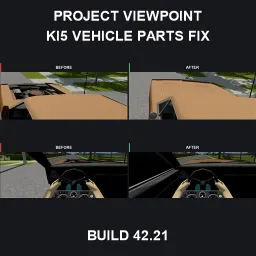 Project Viewpoint - KI5 Vehicle Parts Fix