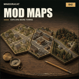 Minidoracat MiniMap - MOD Maps for B42