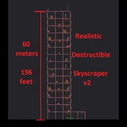 Skyscraper With Realistic Destruction v2