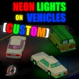 Neon Lighs on Vehicules