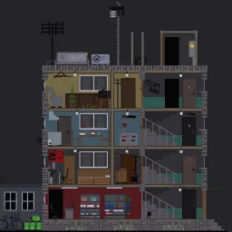 NRESTEN - FOUR-STORY APARTAMENTS