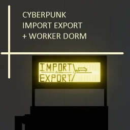Import Export Warehouse - Cyberpunk