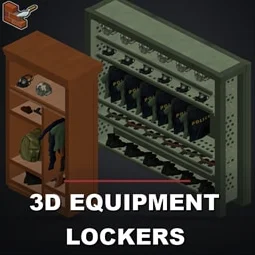 3D Equipment Lockers