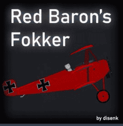 Plane Red Baron's Fokker