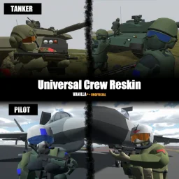 Vanilla++ Universal Vehicle Crew Reskin